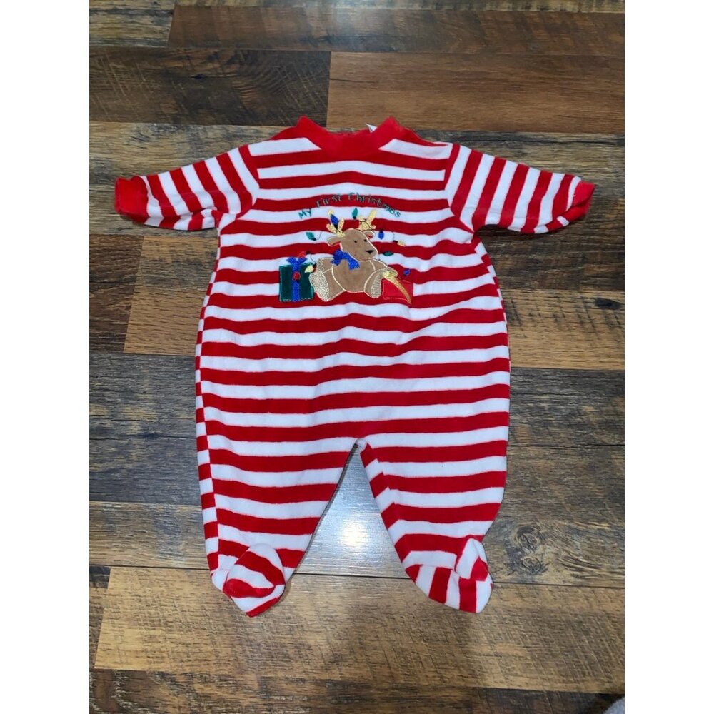 Vintage little me Christmas‎ outfit